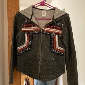 Lucky Lotus knit hoodie